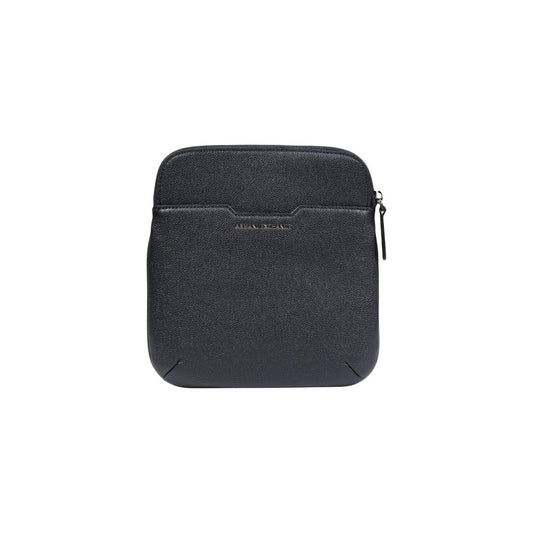 Compact 2-in-1 Shoulder & Crossbody Messenger Bag by Armani Exchange for men in polyester black features an fashionable Polyester Compact 2-in-1 Shoulder & Crossbody Messenger Bag design with a fashionable zipper, ample , and versatile crossbody-strap, shoulder-strap & adjustable-strap for a sophisticated finish.