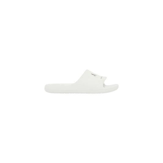 Slider Slippers by Armani Exchange for men in eva black & white features an timeless Men's EVA Slider Slippers aesthetic, defined by a and a refined .