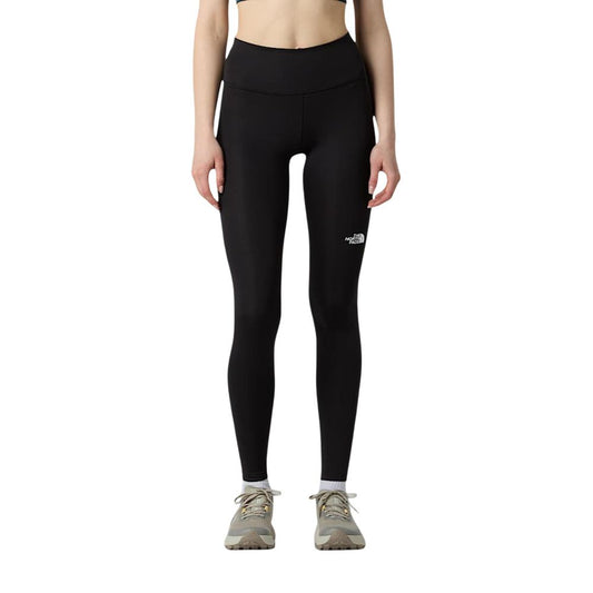 Activewear Leggings by The North Face for women in stretch polyester black features a sporty leggings with a high rise and long, showcasing a sporty silhouette enhanced by innovative breathable-design.