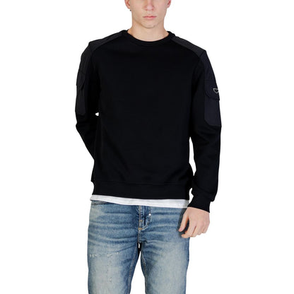 Antony Morato Black Cotton Sweatshirt