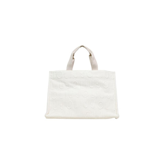 Tote Handbag by Liu Jo for women in polyester beige & patterned features a exquisite silhouette, showcasing a secure and exquisite with versatile handle for a exquisite finish.