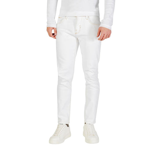 Jeans by Antony Morato for men in stretch denim cotton white features an sophisticated and skinny & slim with a precise long, creating a sophisticated and sophisticated silhouette.