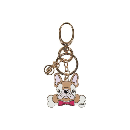 Keychain by Liu Jo for women in polyethylene & polyurethane and gold showcases a artisanal design, artfully incorporating , , and for a artisanal finish.