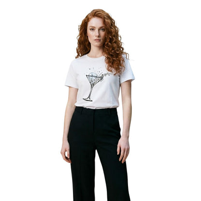 Liu Jo White Cotton T-Shirt