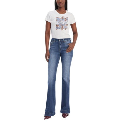 Liu Jo White Cotton T-Shirt