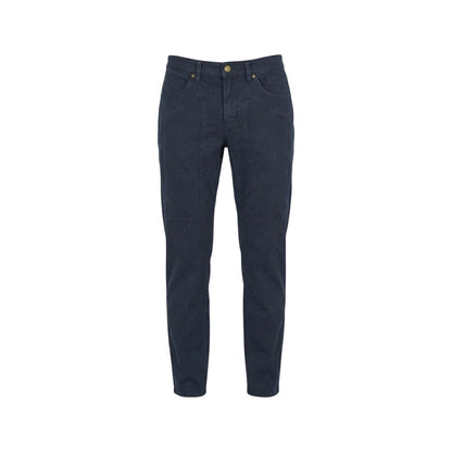 Jeckerson Blue Elastane Skinny Pants