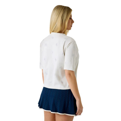 Guess Active White Cotton T-Shirt