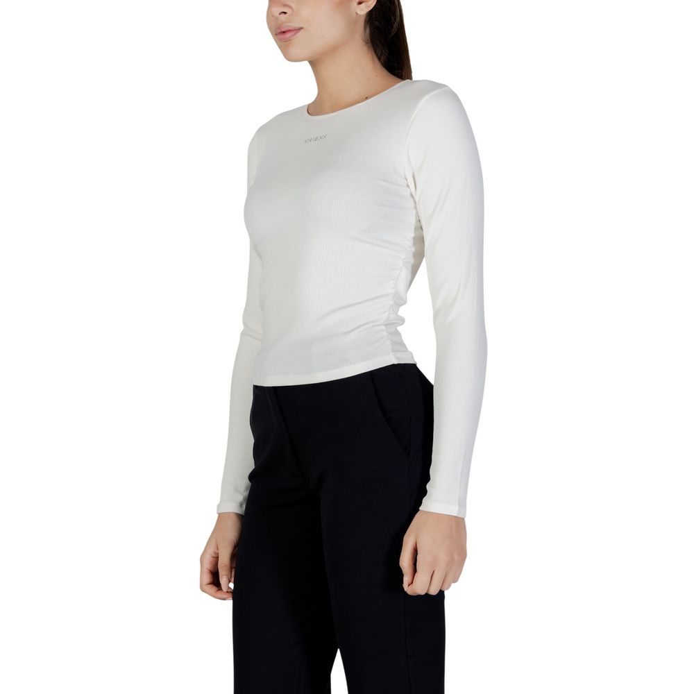 Guess Active Cream Modal Long Sleeve T-Shirt