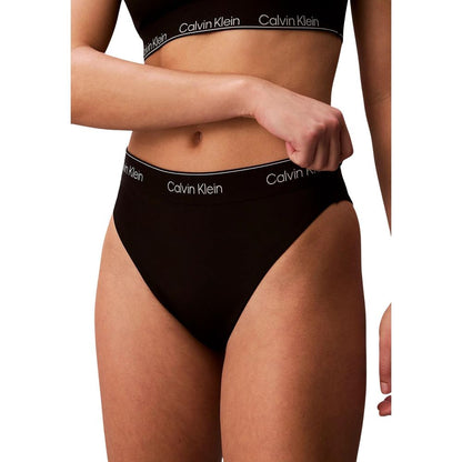 Calvin Klein Jeans Black Recycled Polyester Swim Briefs