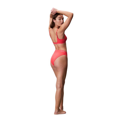 Calvin Klein Jeans Orange Recycled Polyester Swim Briefs