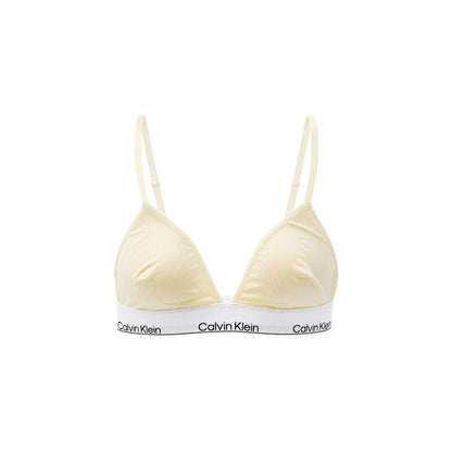 Calvin Klein Underwear Beige Cotton Bra