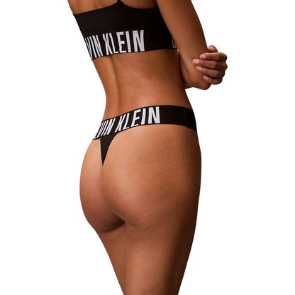 Calvin Klein Underwear Black Polyester Pantie