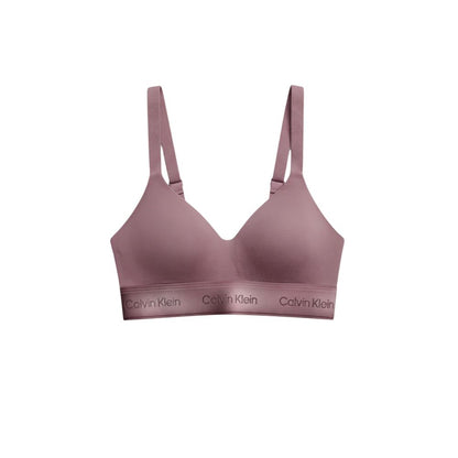 Calvin Klein Underwear Purple Cotton Bra