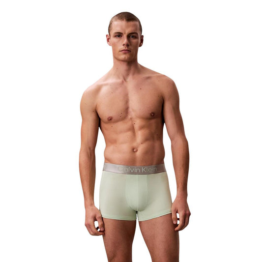 Underpants by Calvin Klein Underwear for men in stretch polyester gray showcases a sultry silhouette, offering a sultry fit from the Men's Stretch Polyester Underpants collection.