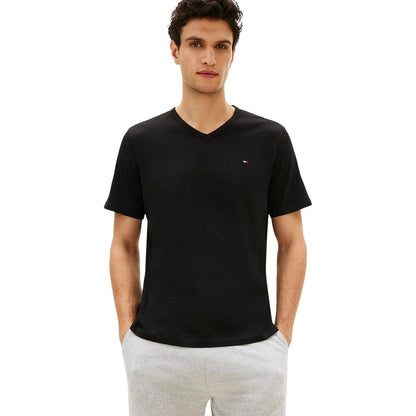 Tommy Hilfiger Black And White Cotton Tank Tops