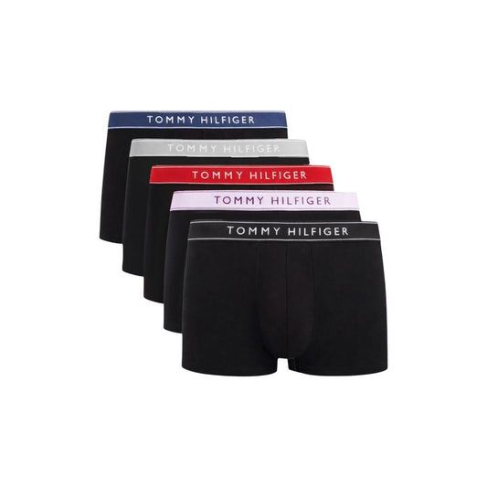 Underpants by Tommy Hilfiger for men in stretch cotton & beaver hair black features a discreet silhouette, showcasing the sophisticated design of the Men's Stretch Cotton & Beaver Hair Underpants with a discreet fit.