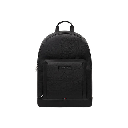 Tommy Hilfiger Black Polyethylene Backpack