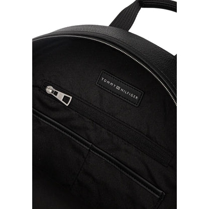 Tommy Hilfiger Black Polyethylene Backpack