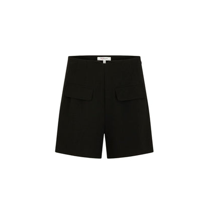 Morgan De Toi Black Recycled Polyester Shorts