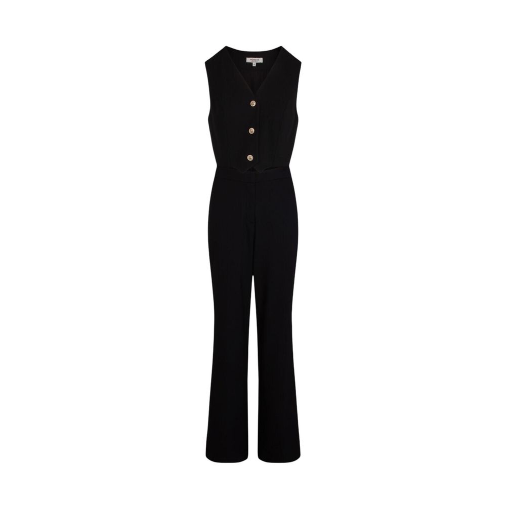 Morgan De Toi Women's Stretch Polyester & Viscose One-Piece - Black