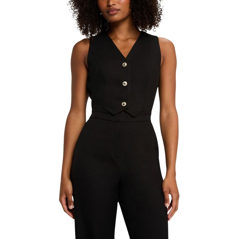 Morgan De Toi Women's Stretch Polyester & Viscose One-Piece - Black