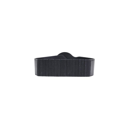 Morgan De Toi Black Polyethylene High-Waist Belt