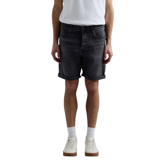 Bermuda Shorts by Replay for men in stretch cotton gray presents a sleek silhouette, featuring a sleek tapered-leg & relaxed-fit with a refined long short and a sophisticated mid rise.