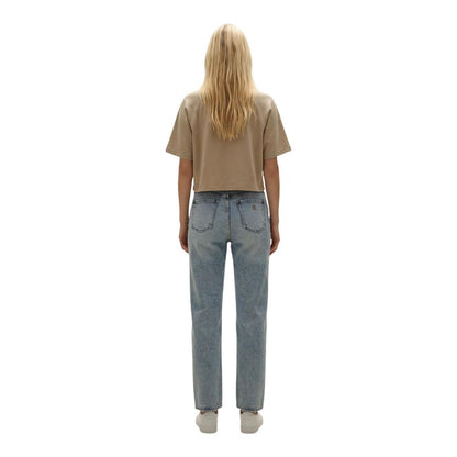 Replay Beige Cotton T-Shirt