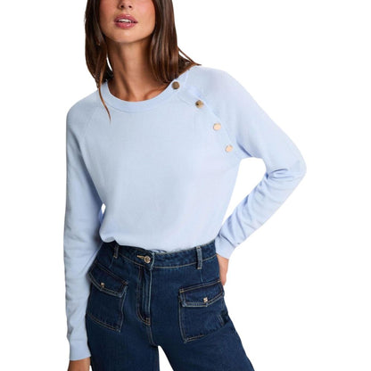 Morgan De Toi Blue Viscose Sweatshirt
