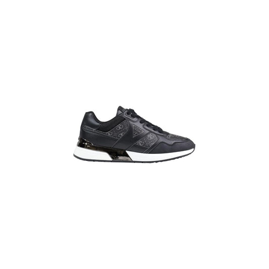 Athletic Sneakers Guess women leather & textile gray featuring a avant-garde Women's Athletic Leather & Textile Sneakers design with a avant-garde athletic style for a refined finish.