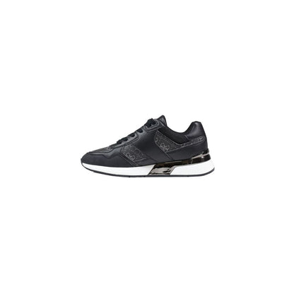 Guess Gray Leather Athletic Sneakers