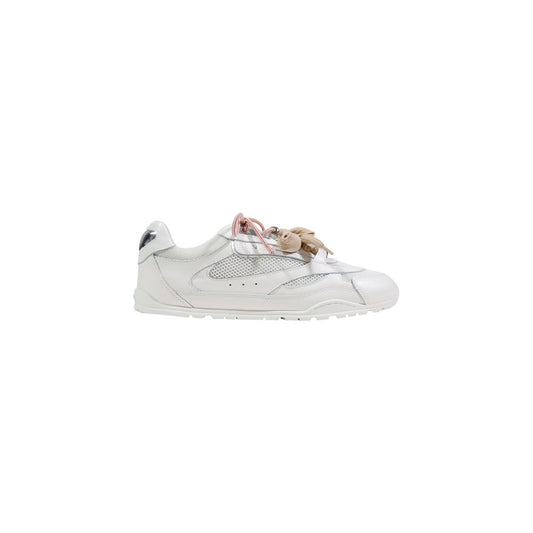 Sneakers by PINKO for women in polyester polyurethane leather white features an versatile design from the Women's Casual Polyester Polyurethane Leather Sneakers collection, highlighting a versatile casual style for a premium, high-fashion look.