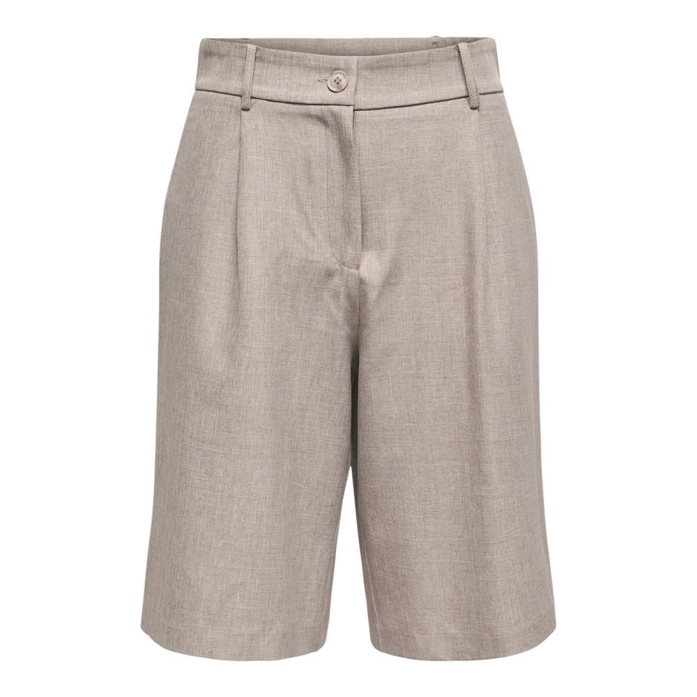 Only Gray Recycled Polyester Bermuda Shorts