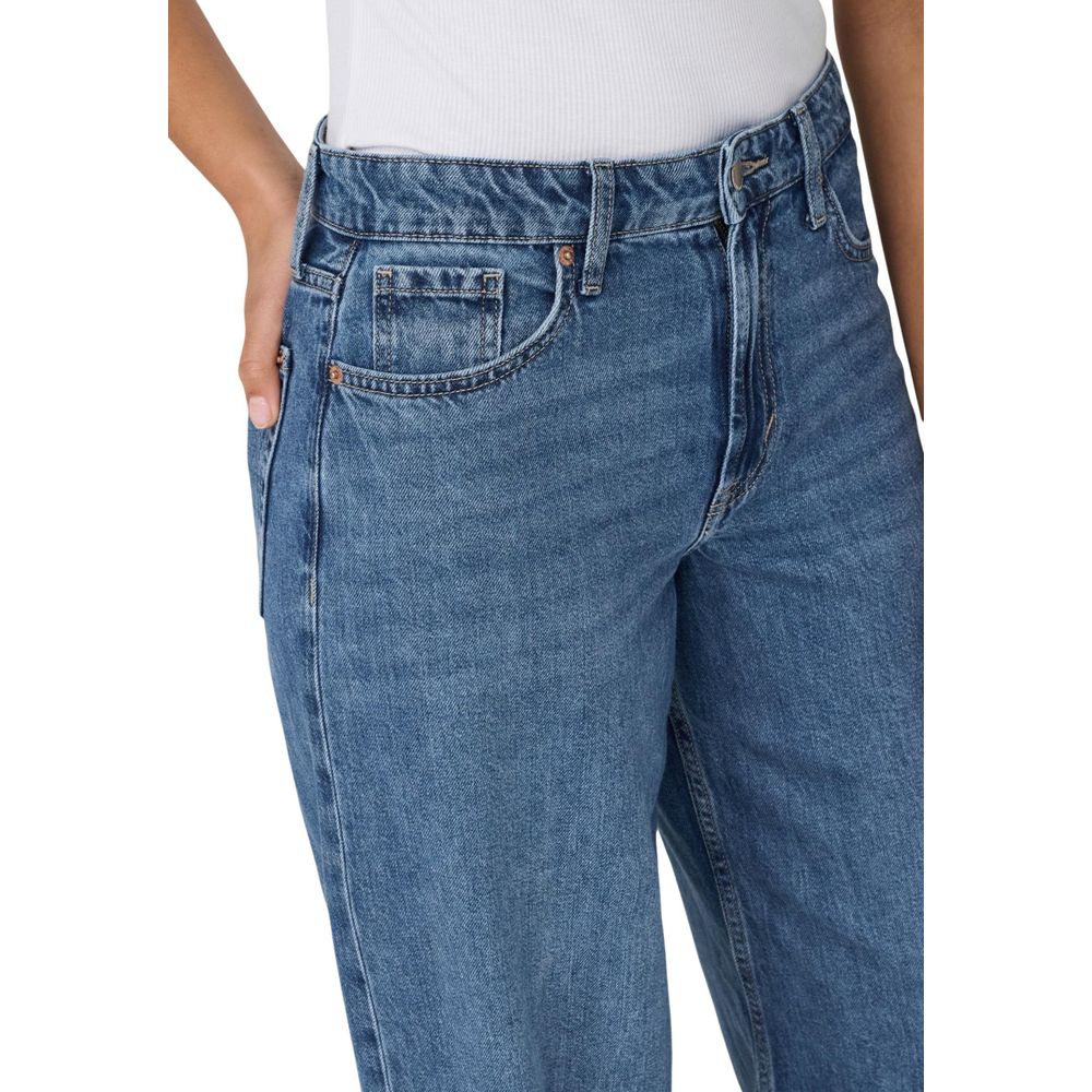 Only Blue Cotton Relaxed Fit Jeans
