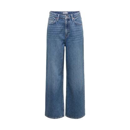Only Blue Cotton Relaxed Fit Jeans