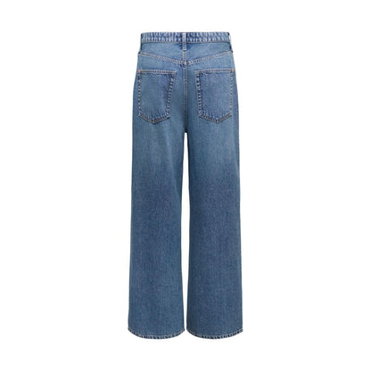 Only Blue Cotton Relaxed Fit Jeans