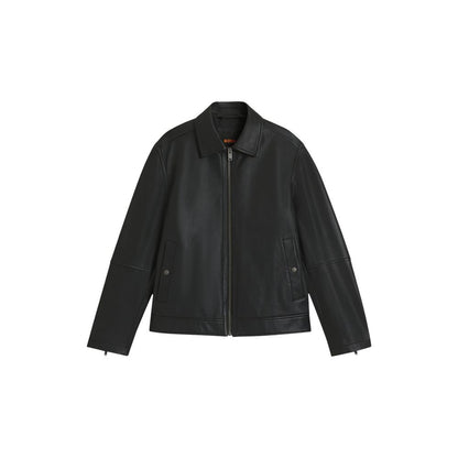 Hugo Boss Black Leather Leather Jacket