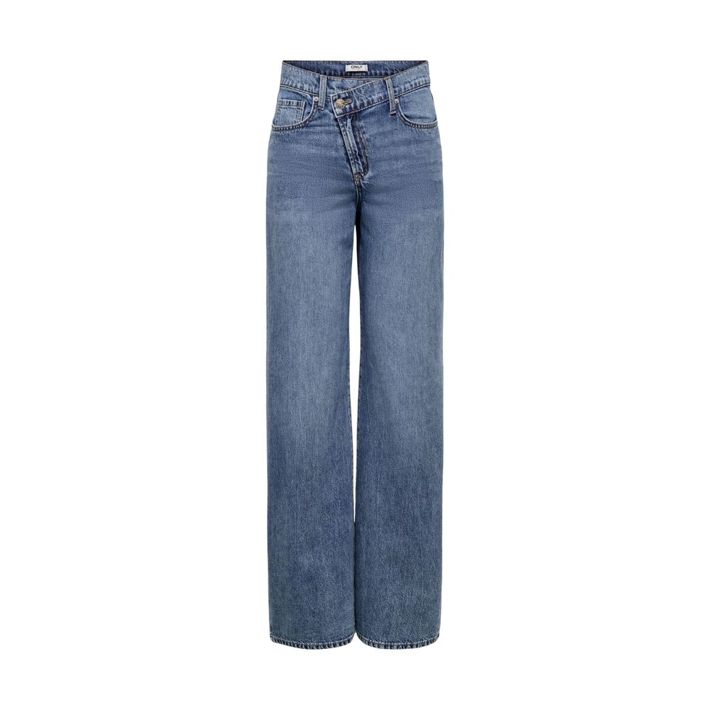 Only Blue Cotton Relaxed Fit Jeans