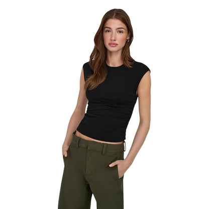 Only Black Cotton Top