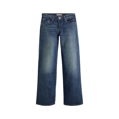 Levi's Blue Cotton Mom Jeans