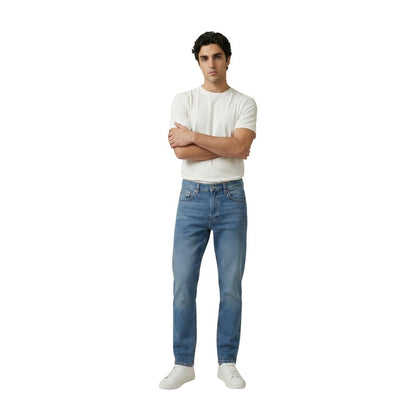 Levi's Blue Cotton Skinny Jeans