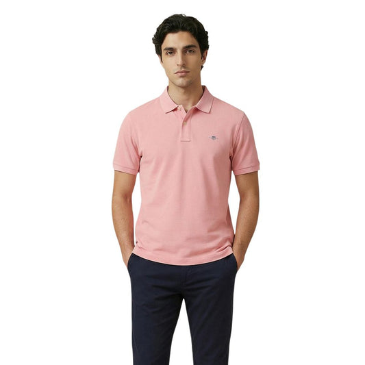 Polo Shirt by Gant for men in stretch cotton multicolor & signature presents a crisp silhouette, artfully detailed with a crisp and crisp .