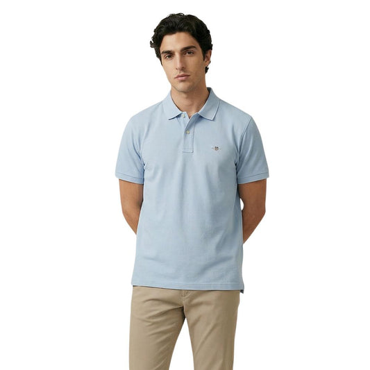 Gant Men's Stretch Cotton Polo Shirt - Blue Signature