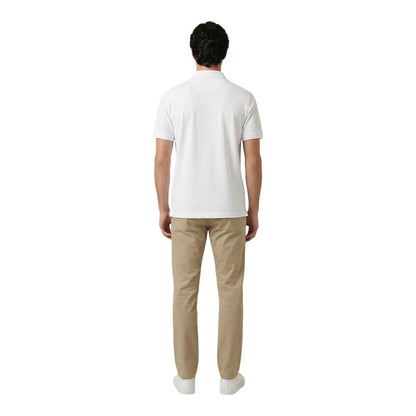 Gant White Cotton Polo Shirt