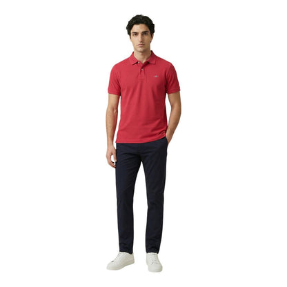 Gant Red Cotton Polo Shirt