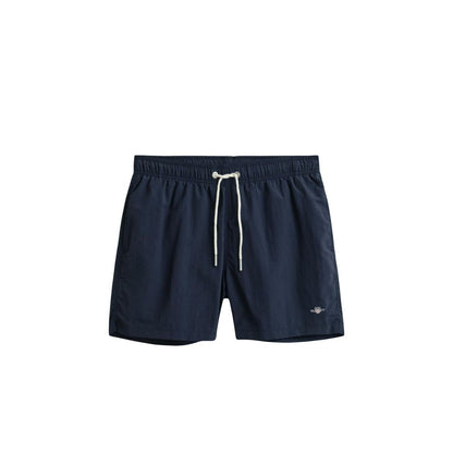 Gant Blue Recycled Polyamide Swim Shorts