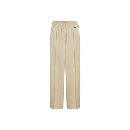 Karl Lagerfeld Beige Polyester Joggers (Workout Pants)