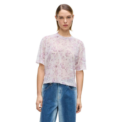 Karl Lagerfeld Multicolor Polyester T-Shirt