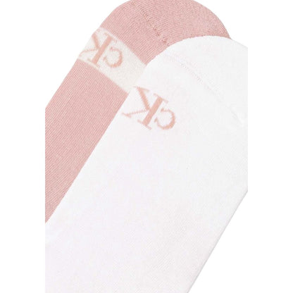 Calvin Klein Jeans White Cotton Socks