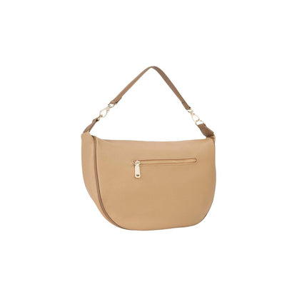 Mario Valentino Polyethylene & Polyurethane Large Handbag - Beige Gold